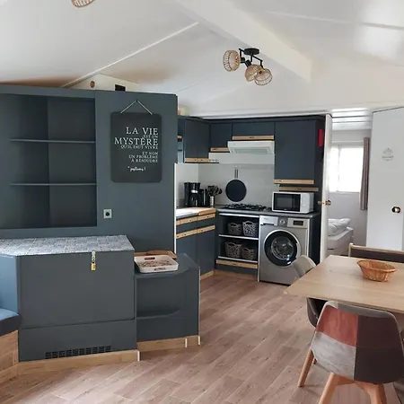 مكان تخييم Mobil-home Climatise - 4 Pers. - Api-1-52-2364